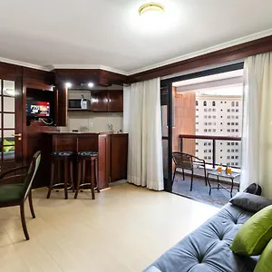  Apartamento Flat Vilaboim Higienopolis Com Banheira